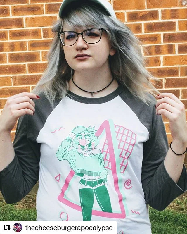 @thecheeseburgerapocalypse created some dope anime characters, and were were able to put them onto a shirt for them. Have an idea? Let us turn it into a shirt for you!