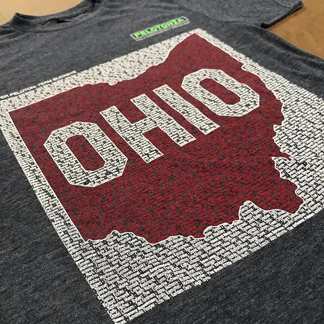 #pelotonia team tees for OSU Emergency.  Still plenty of time to get your team in matching gear for the ride #onegoal