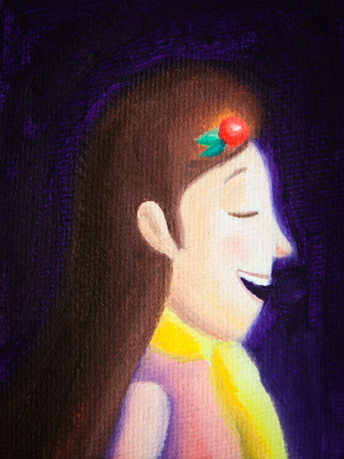 Blind singer