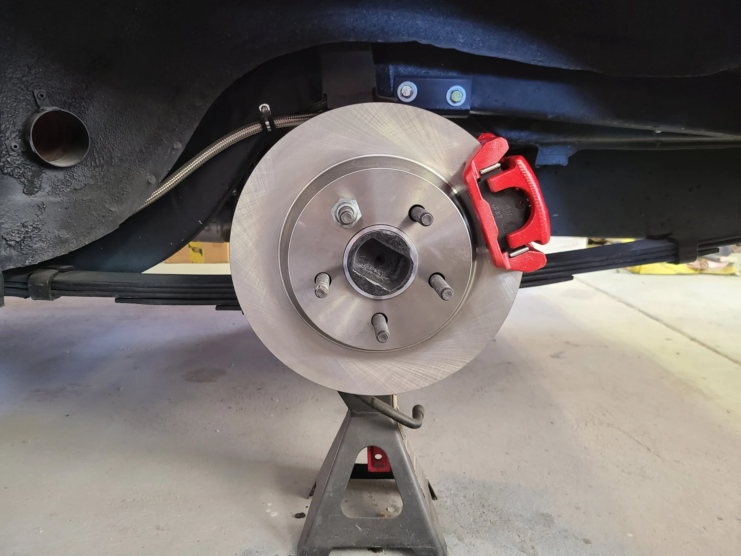 How to Install a Rear Disc Brake Conversion on a Classic Mustang