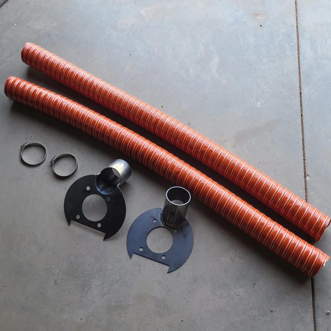 11" Front Brake Cooling Kit