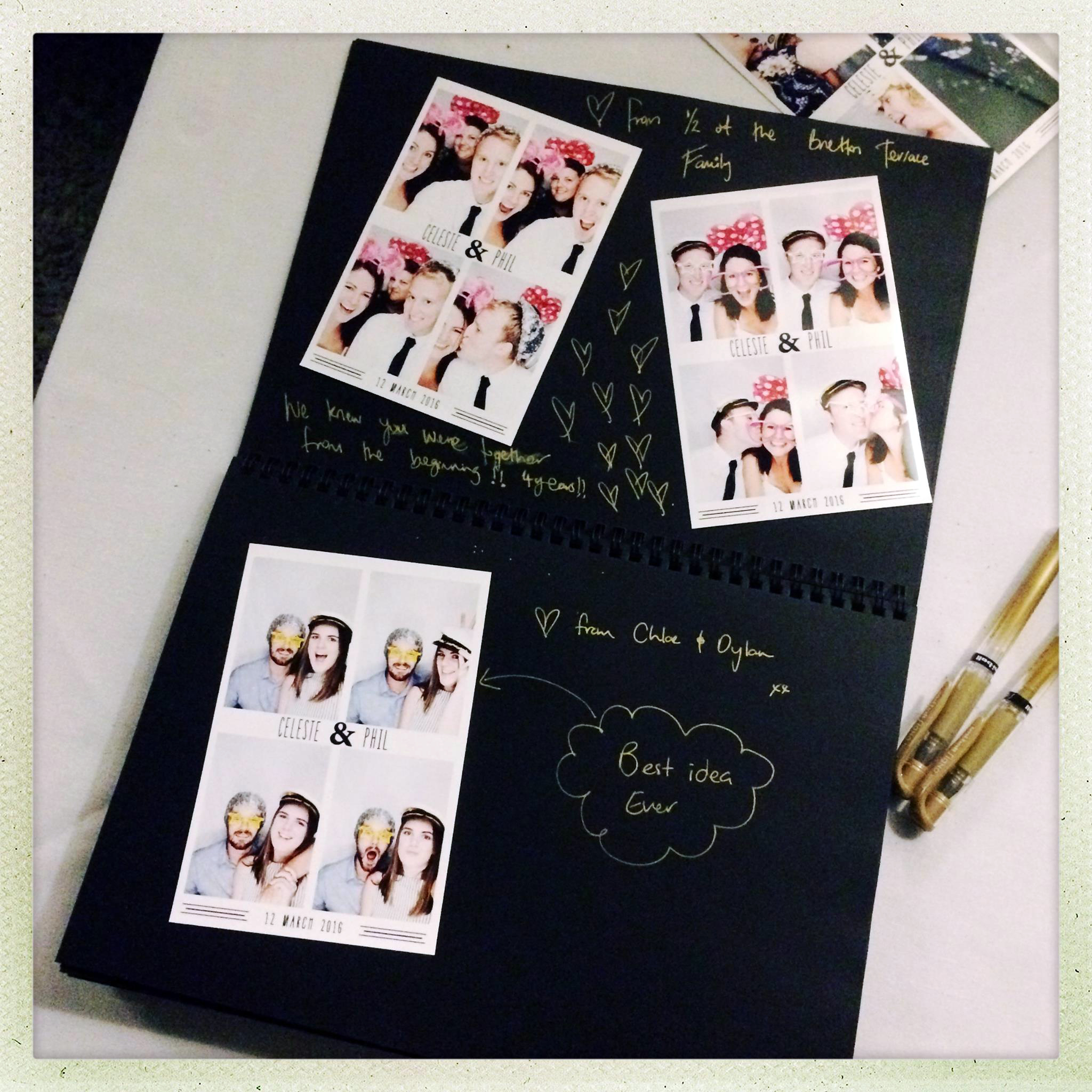 CREATE an instant photo booth album | PHOTO CREDIT: Photoautomatica ( www.photoautomatica.co.nz ) 
