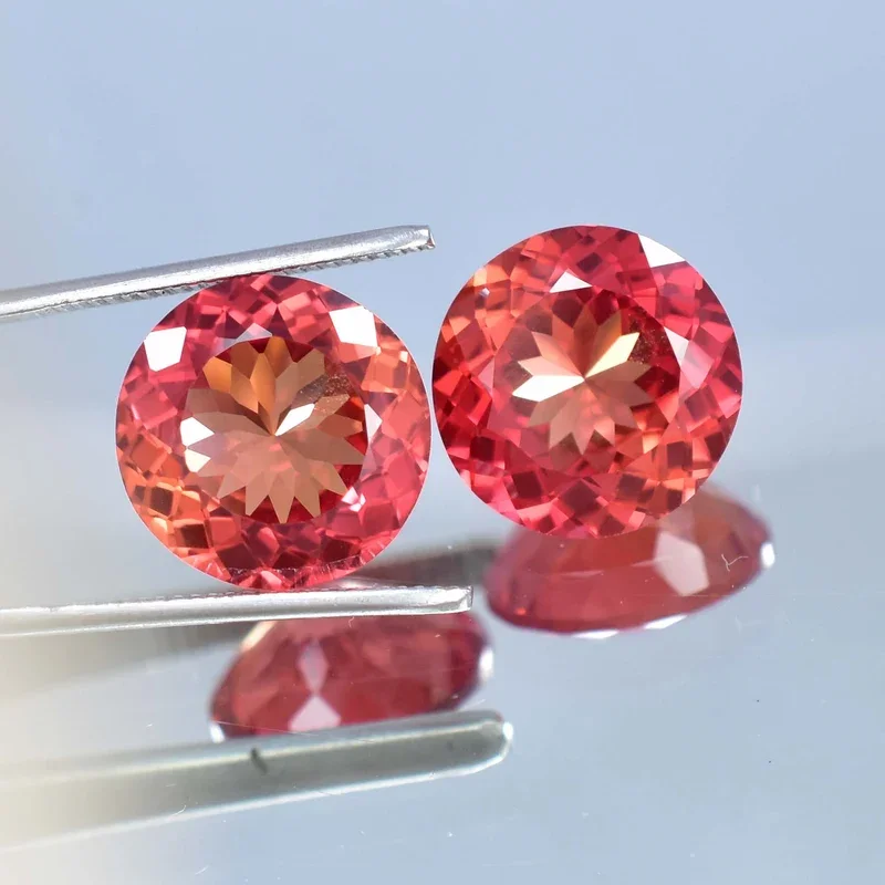 Two padparadschas.