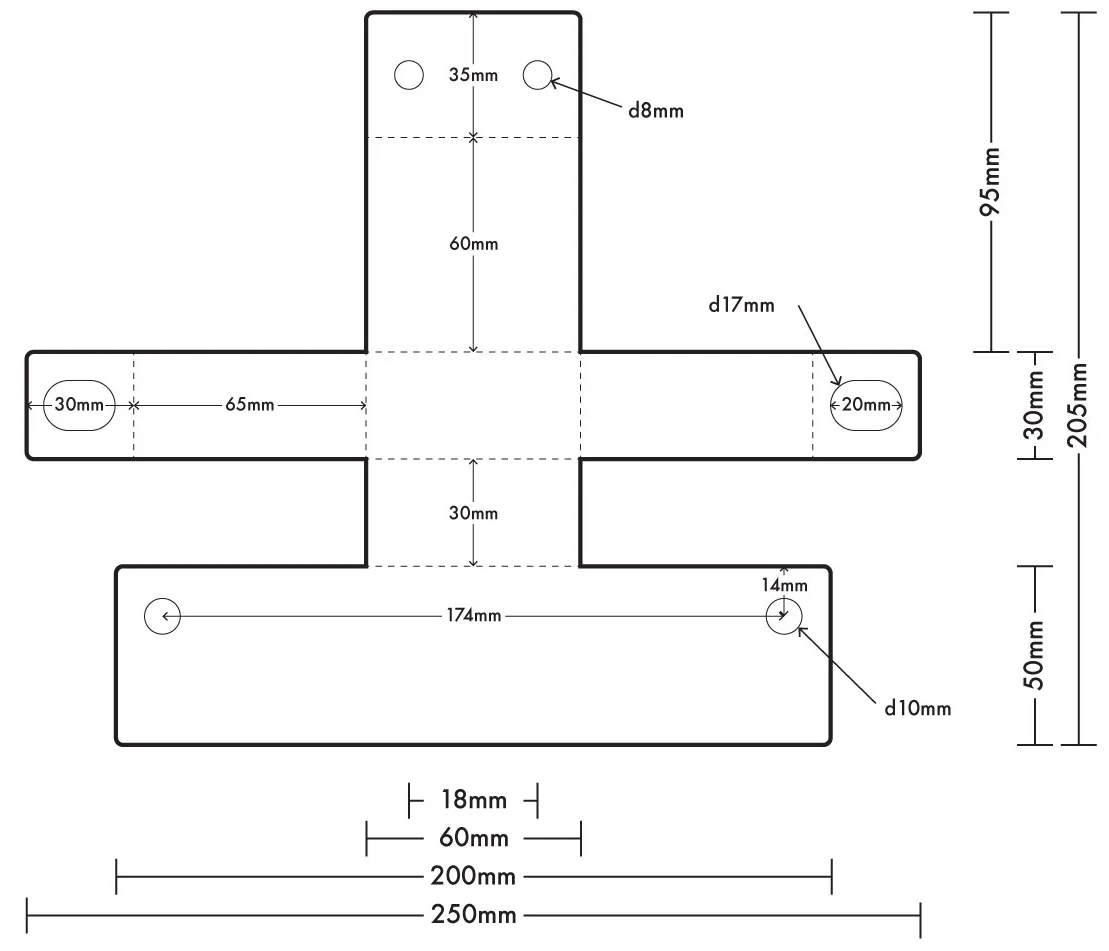 Honda CB400SF Vtec License Plate Frame