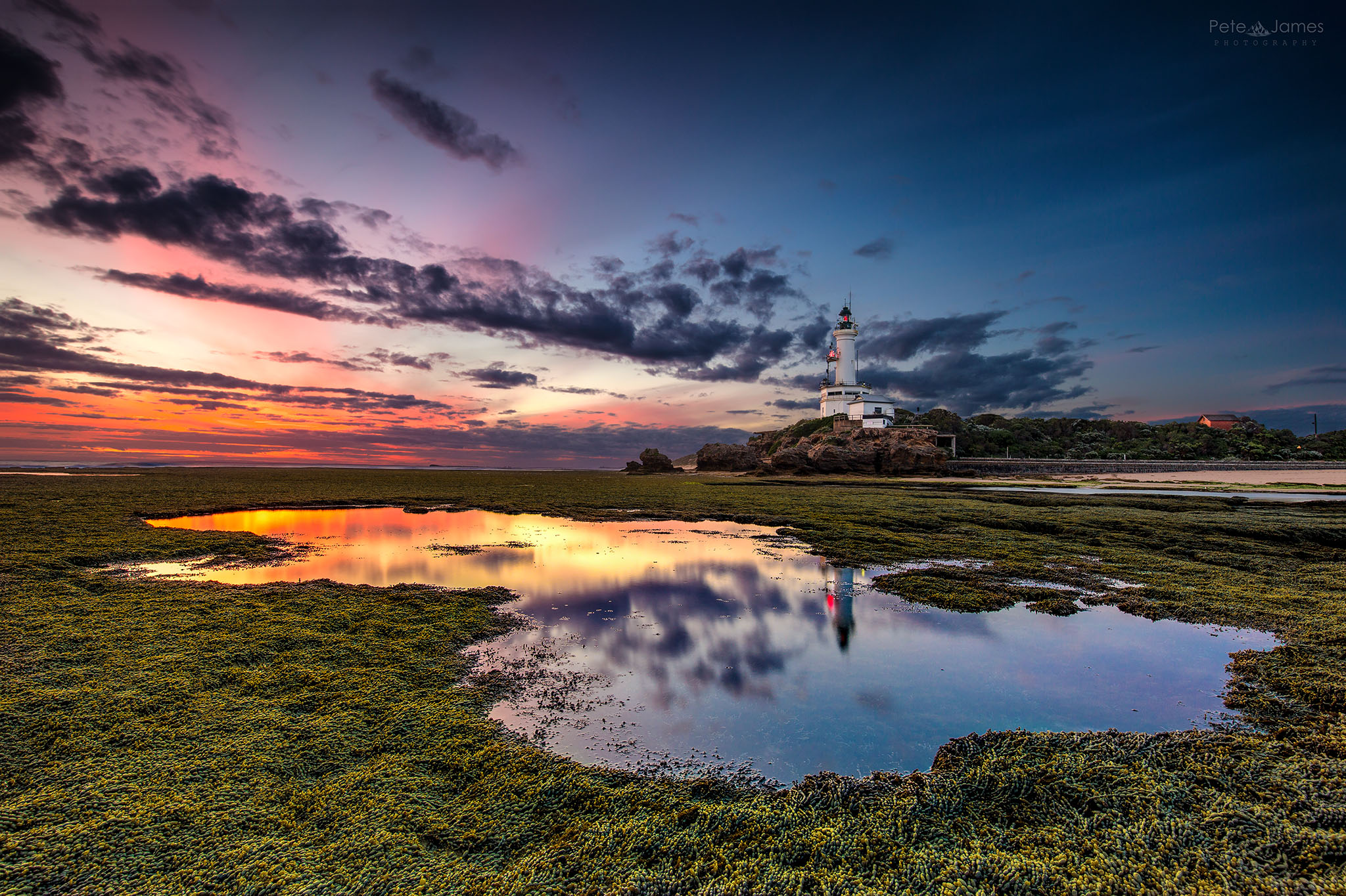 Point Lonsdale lighthouse reflection
