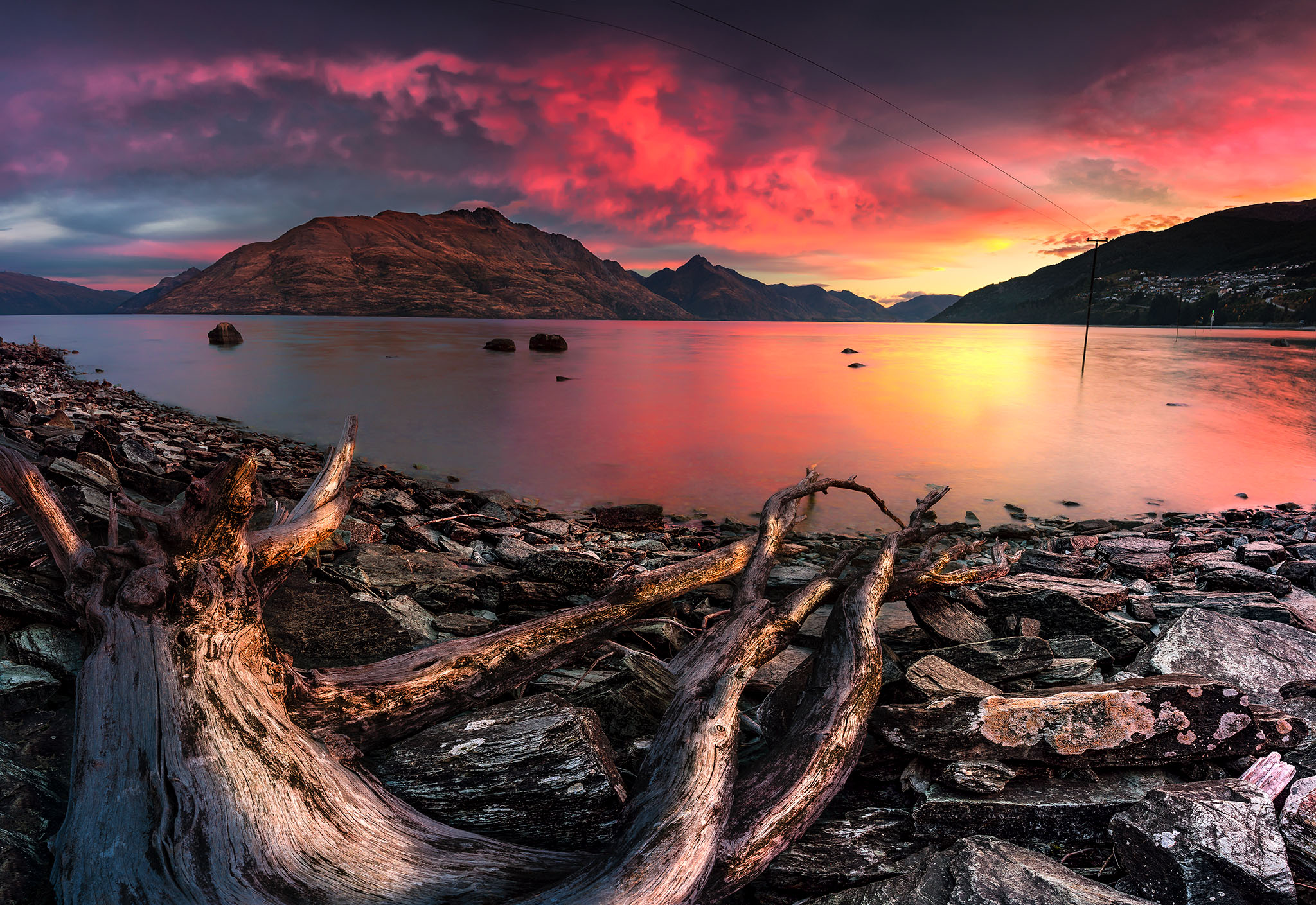 Queenstown sunset