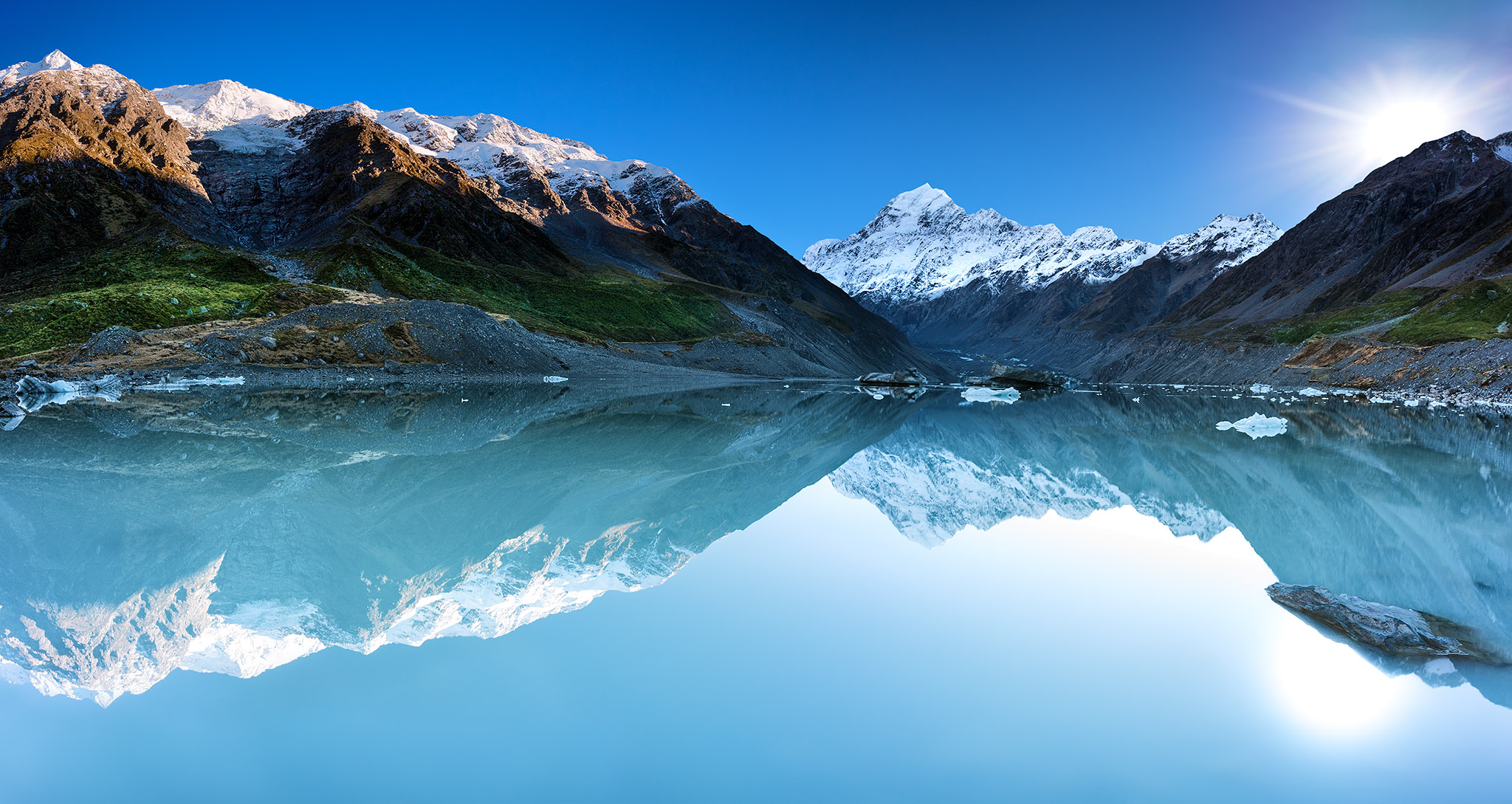 Mount Cook - Reflections