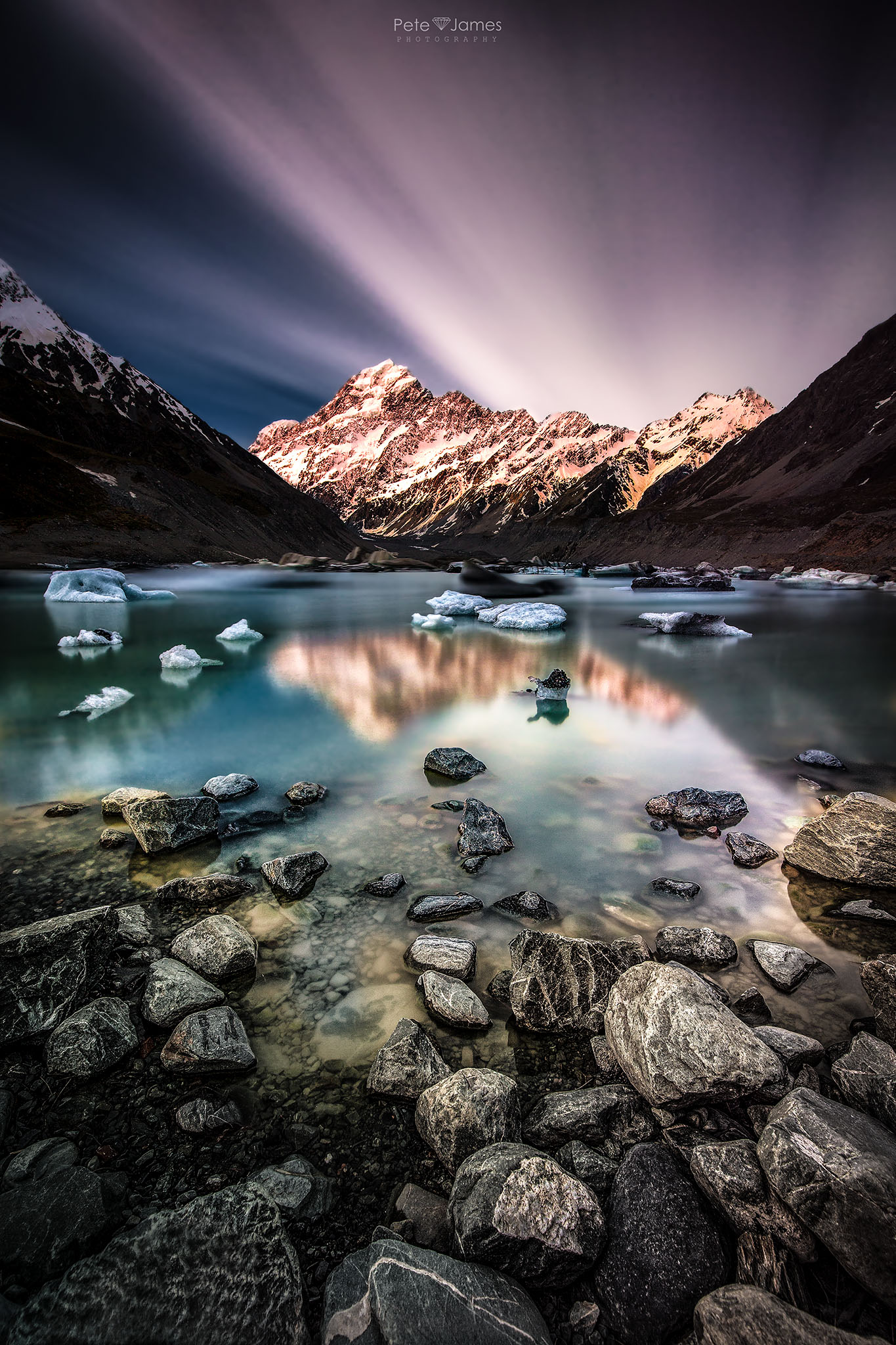 Mount cook long exposure