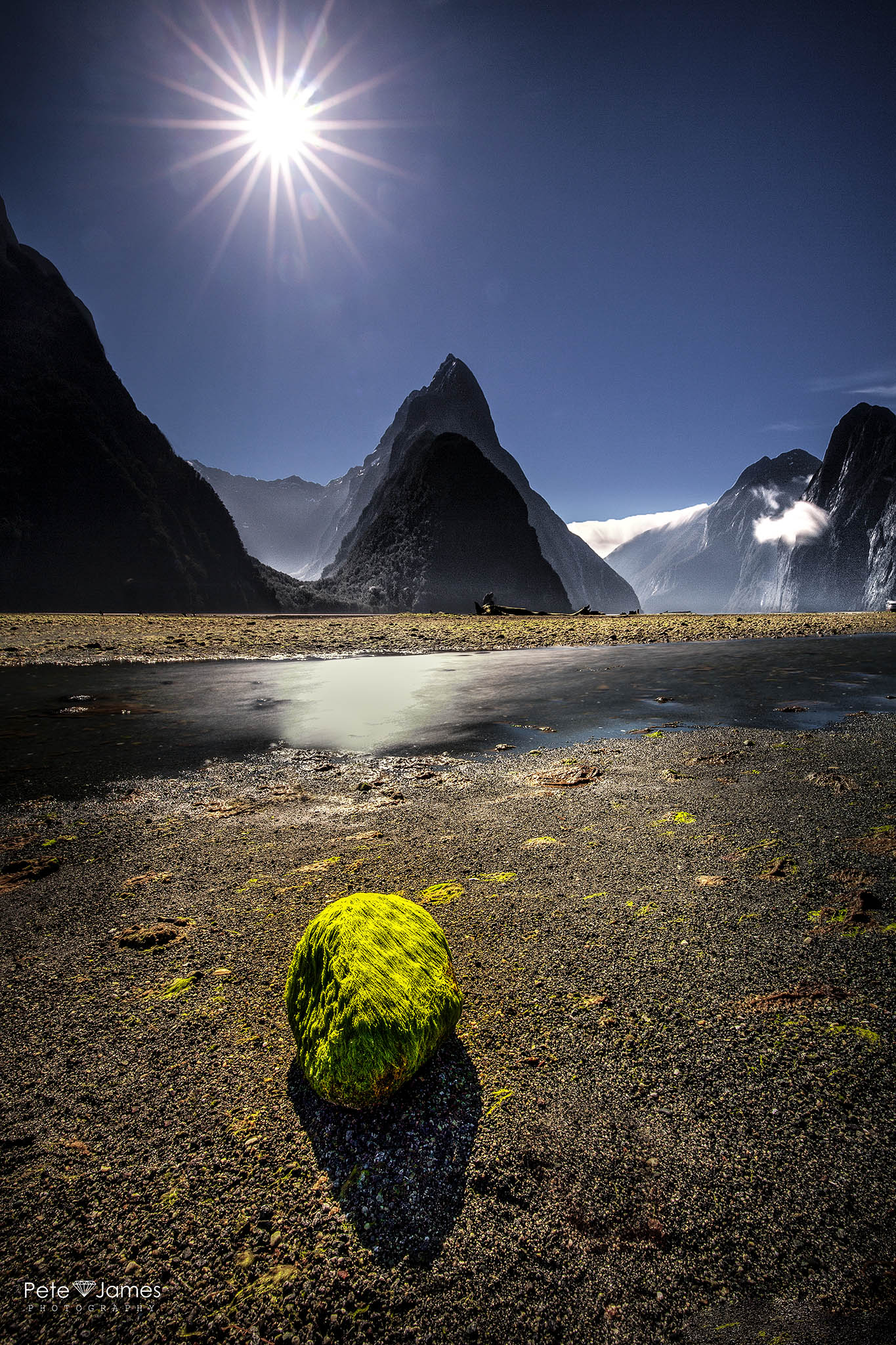Milford Sound rock