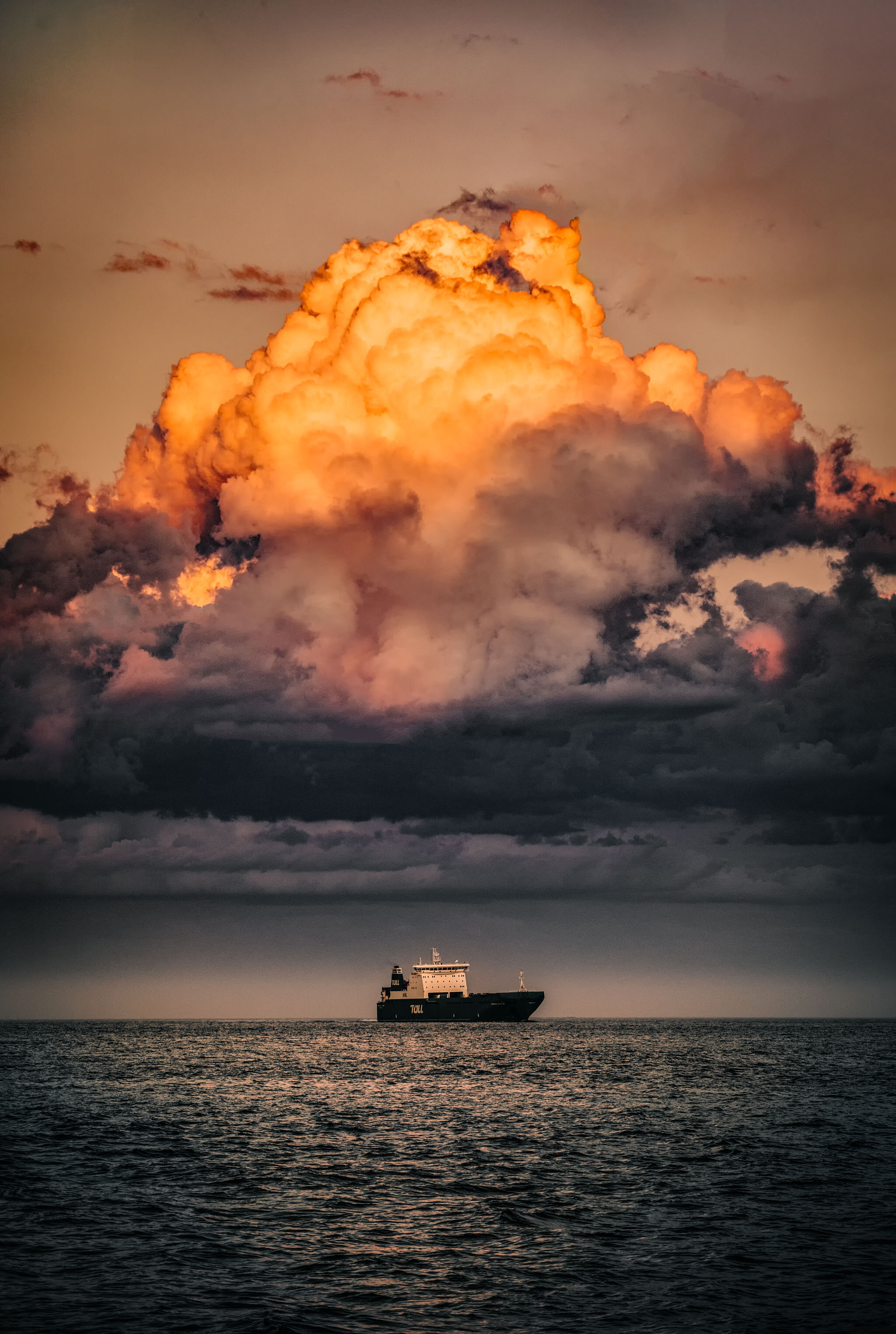 Storm above