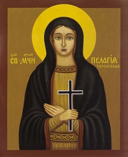 Virginmarytr Pelagia of Tarsus, in Asia Minor