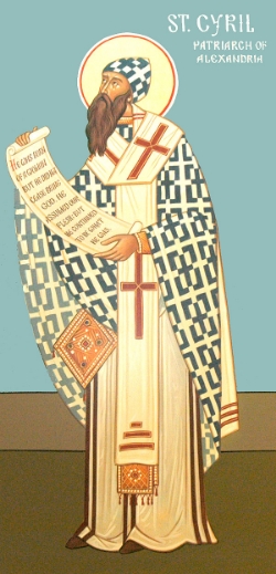 St. Cyril the Archbishop of Alexandria