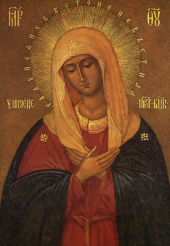 Icon of the Mother of God "of Tenderness" from Seraphim-Diveyevo