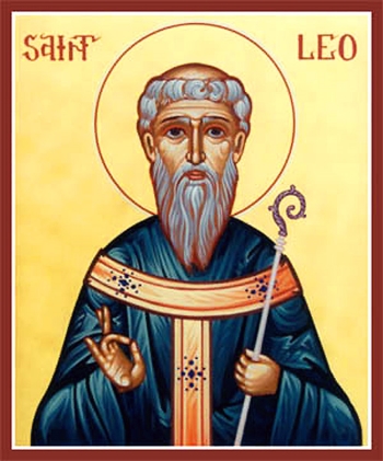 St. Leo the Bishop of Catania in Sicily