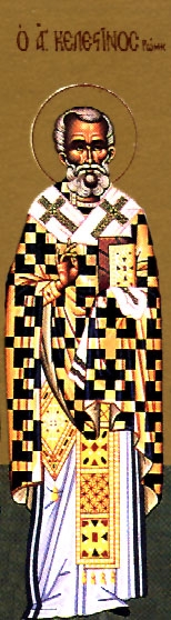 St. Celestine the Pope of Rome
