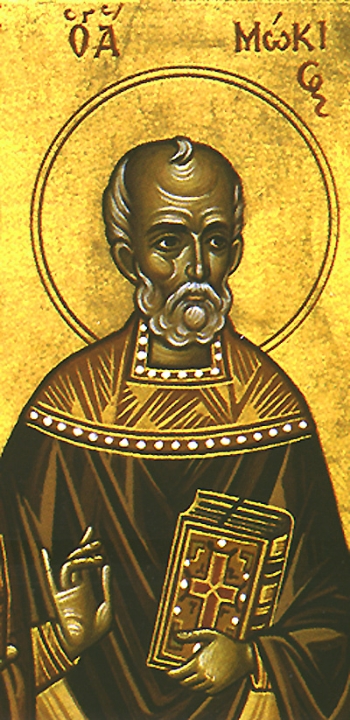 Hieromartyr Mocius the Presbyter of Amphipolis in Macedonia