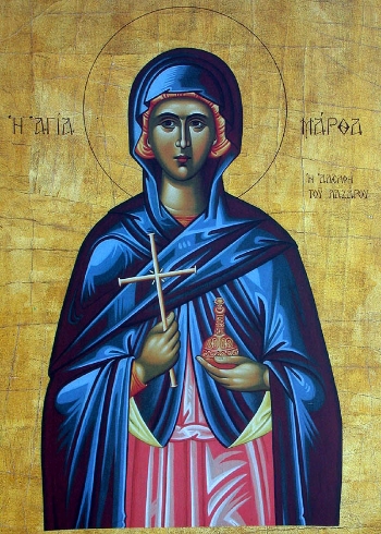 Righteous Martha the sister of Lazarus