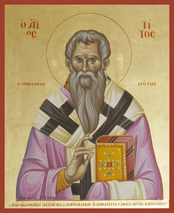 Apostle Titus of the Seventy and Bishop of Crete