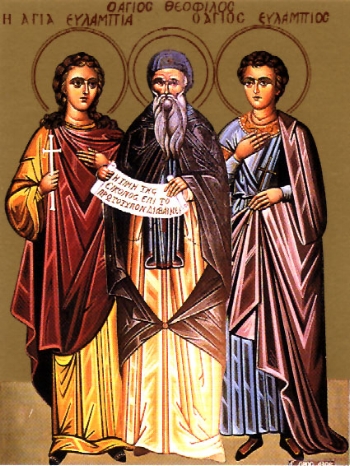 Martyr Eulampia at Nicomedia