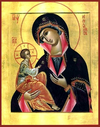 Icon of the Mother of God "Jerusalem"