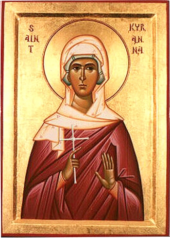 Martyr Cyrenia in Cilicia