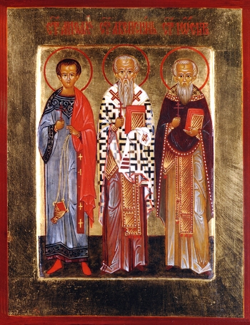 Martyr Akepsimas the Bishop of Persia, Martyr Joseph the Presbtyer of Persia and Martyr Aethalas the Deacon of Persia