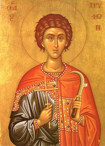 Martyr Tryphon of Campsada near Apamea in Syria