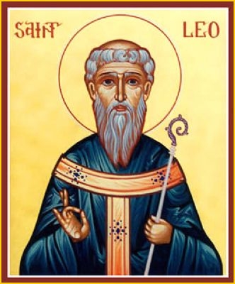 St. Leo the Bishop of Catania in Sicily