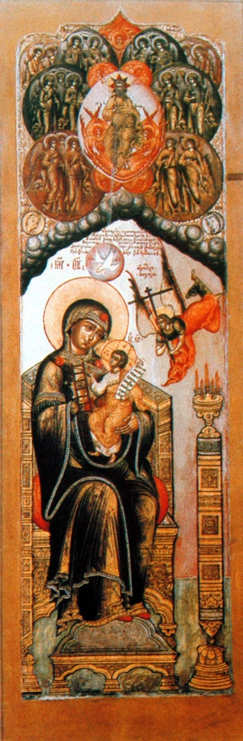 Icon of the Mother of God of "the Uncut Mount"