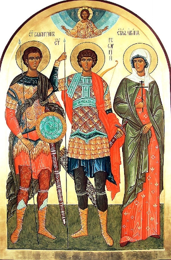 Martyr Valetine in Moesia, Bulgaria