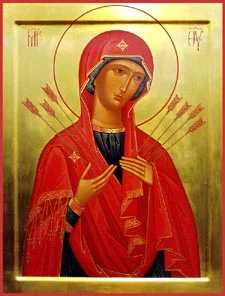 Icon of the Mother of God “of the Seven Arrows”