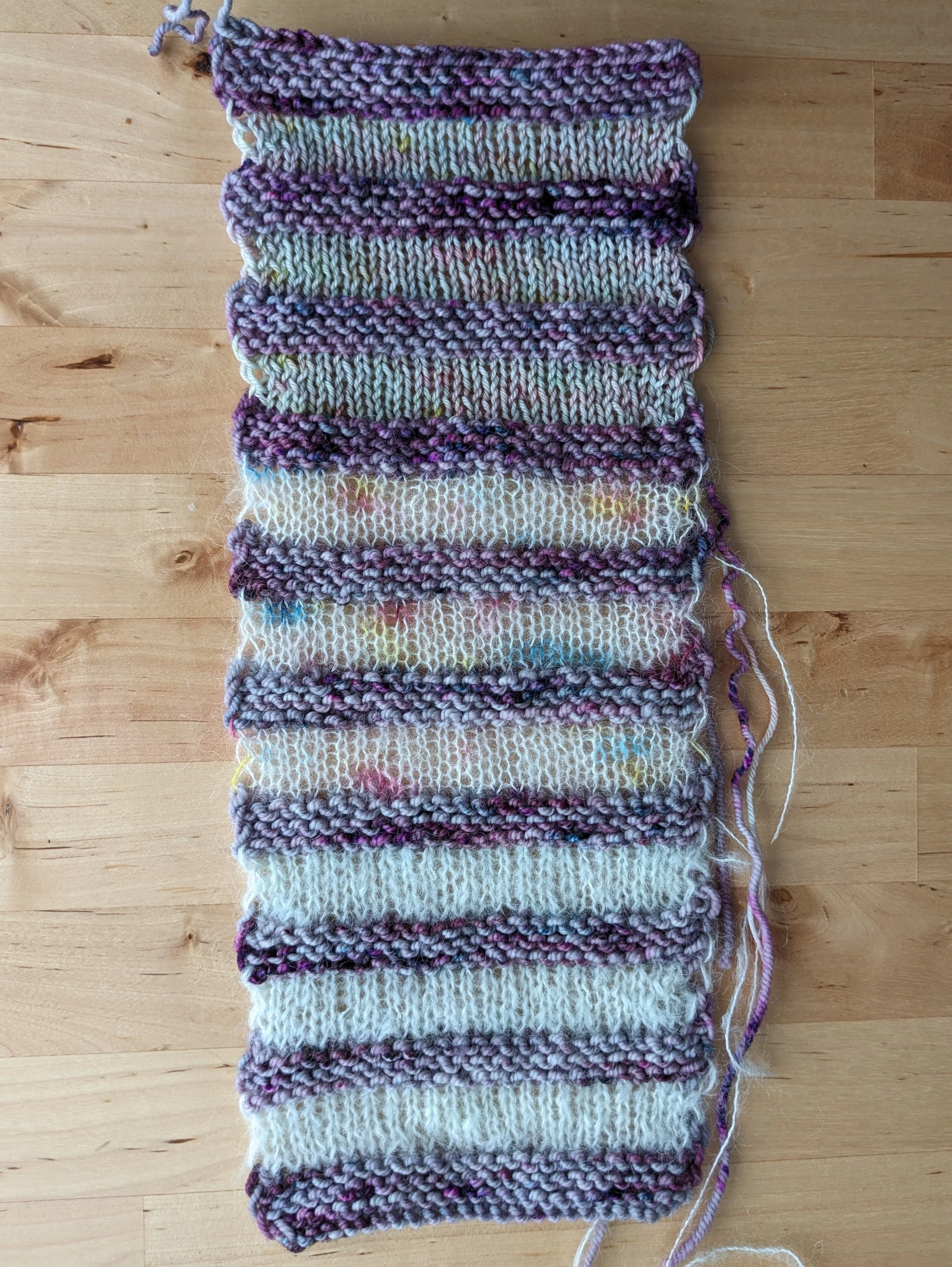 Substituting Yarns in Linden Vest