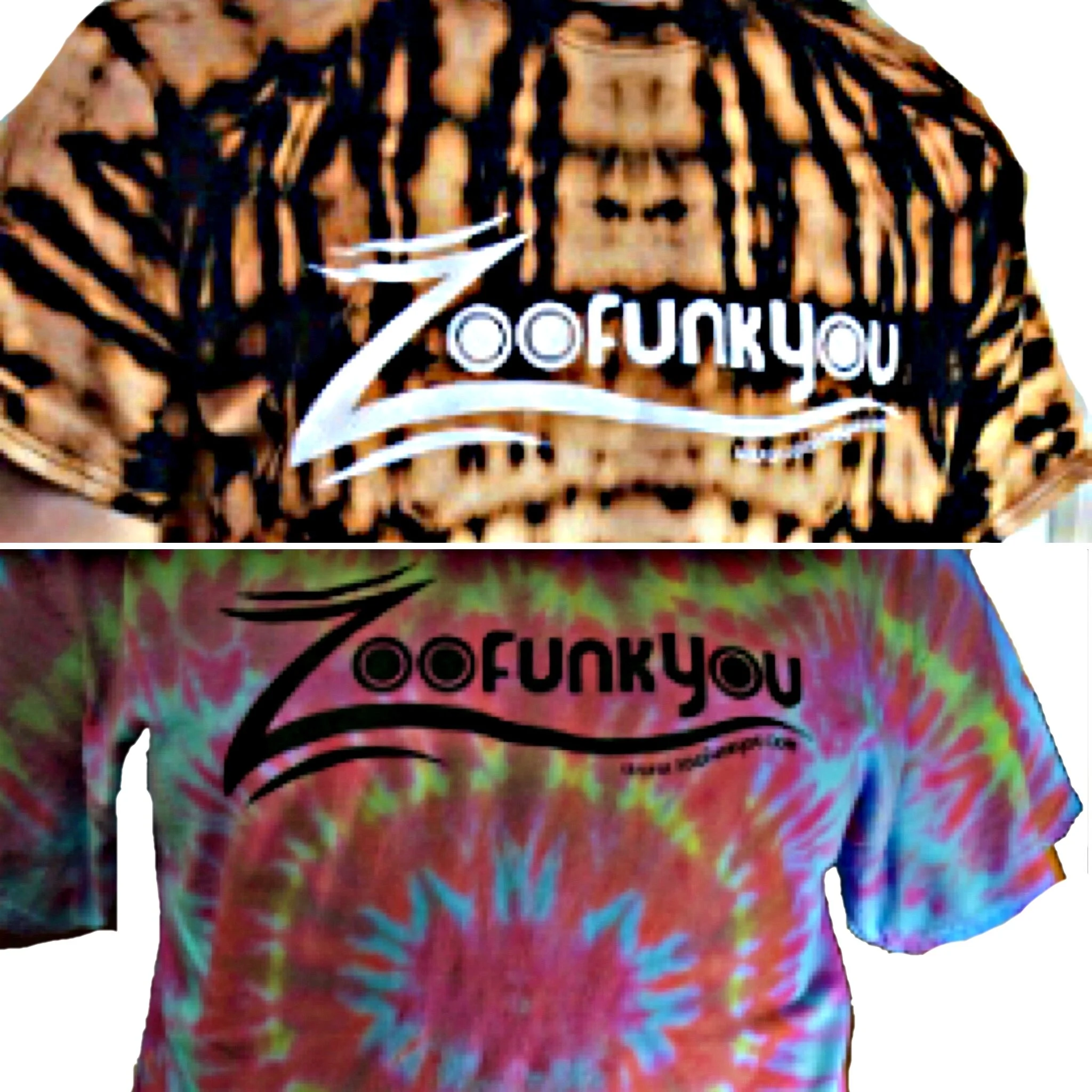 Tie-Dyed Zoofunkyou T-shirt
