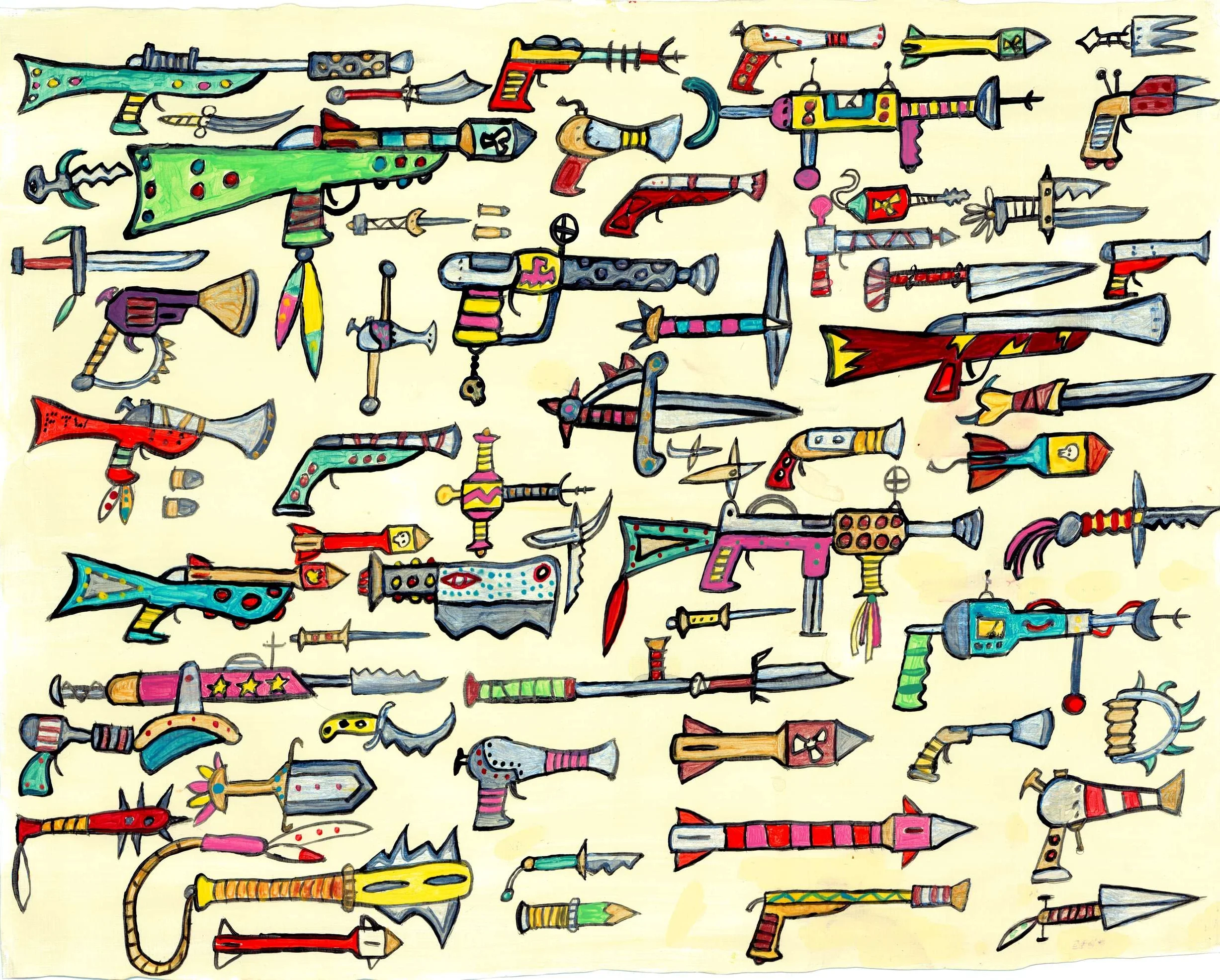 Guns of WW4