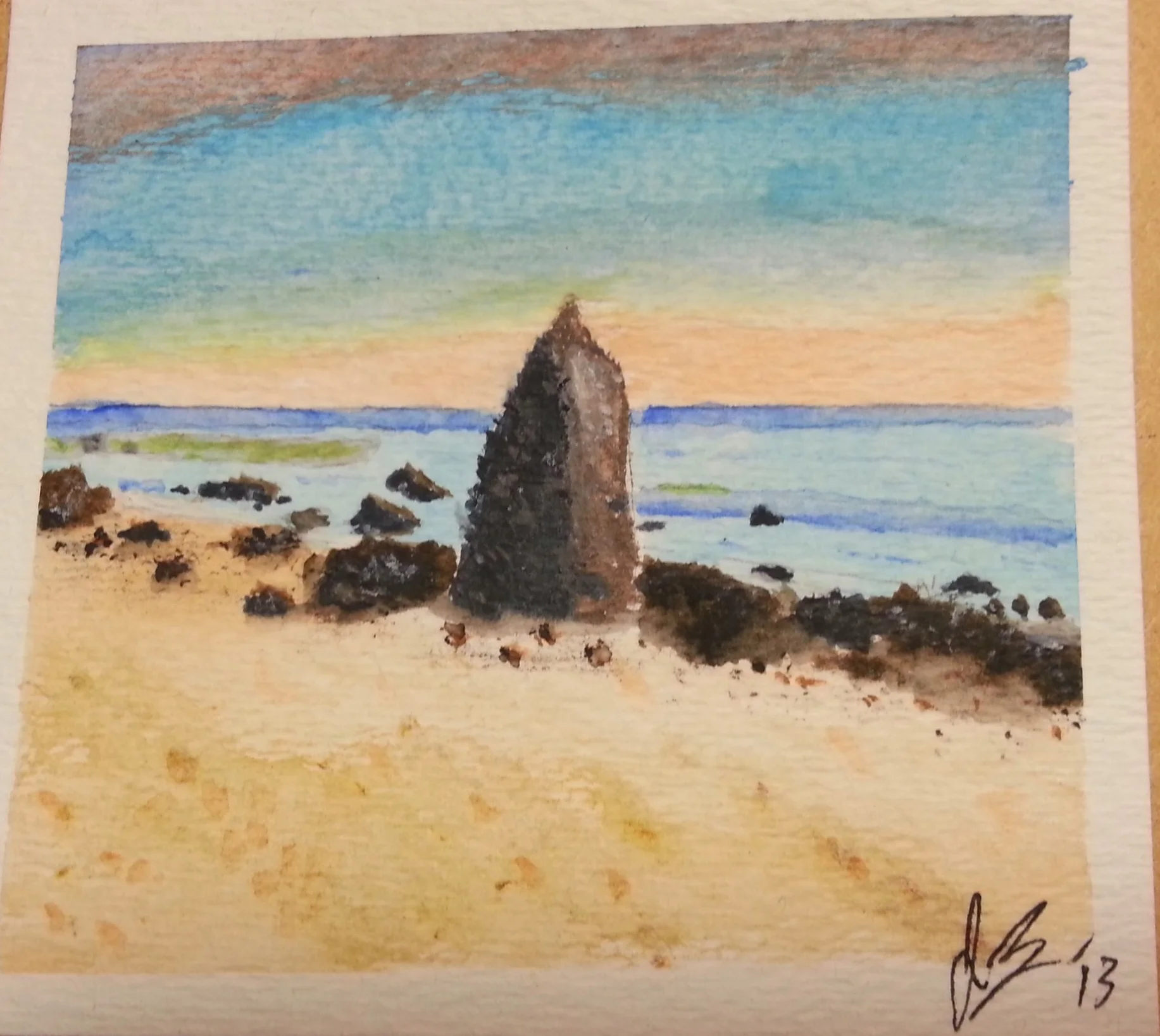 January, 2014 El Matador Beach , LA