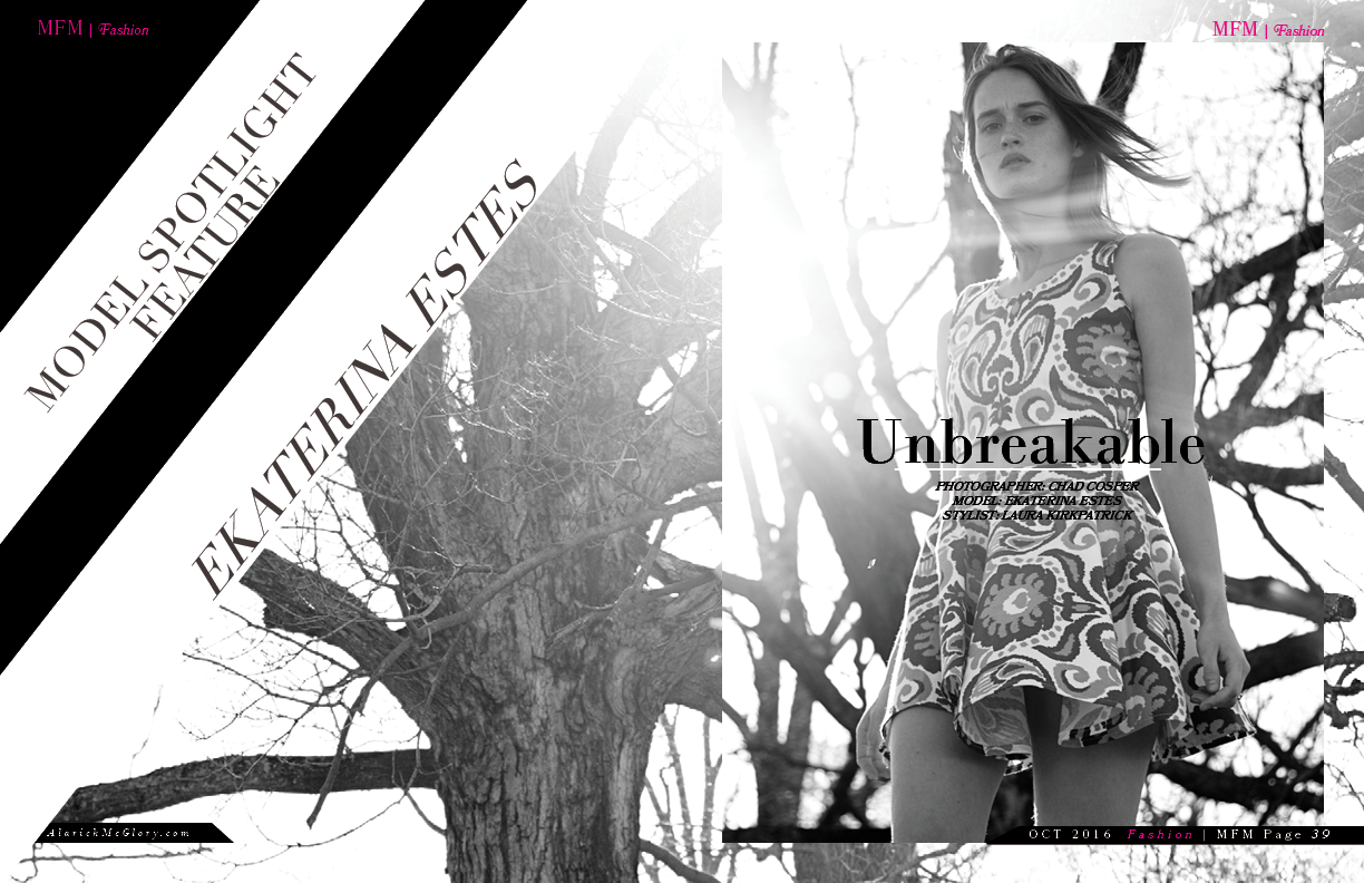 PHOTOGRAPHER: CHAD COSPER MODEL: EKATERINA ESTES STYLIST: LAURA KIRKPATRICK