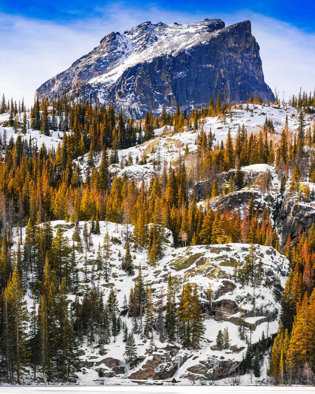 Copy of Hallett Peak from Bear Lake
