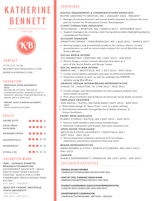 Resume Kaybennz