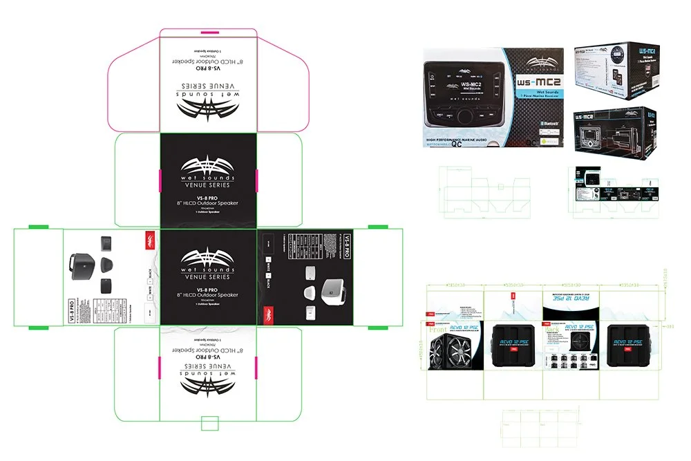 Wet Sounds Packaging Design