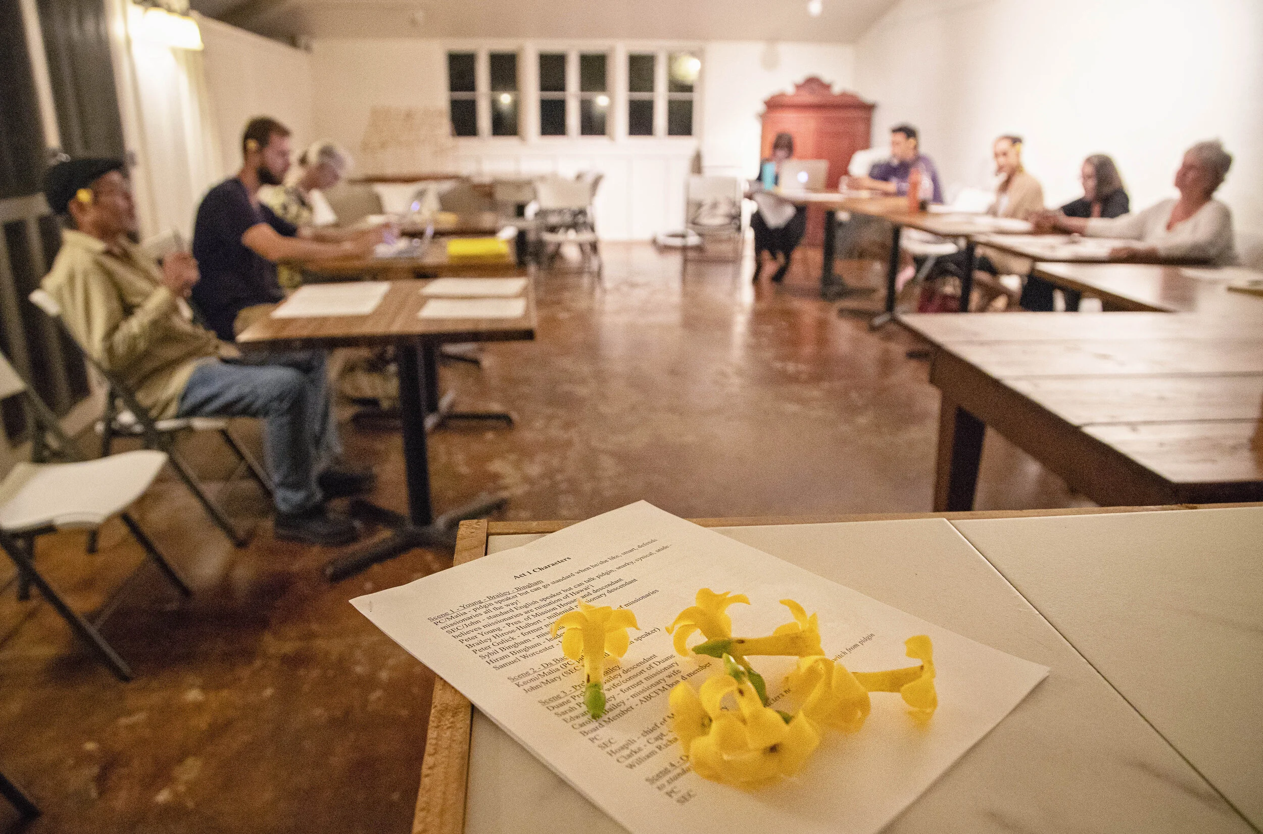 MM Publicity flowers and script.jpg