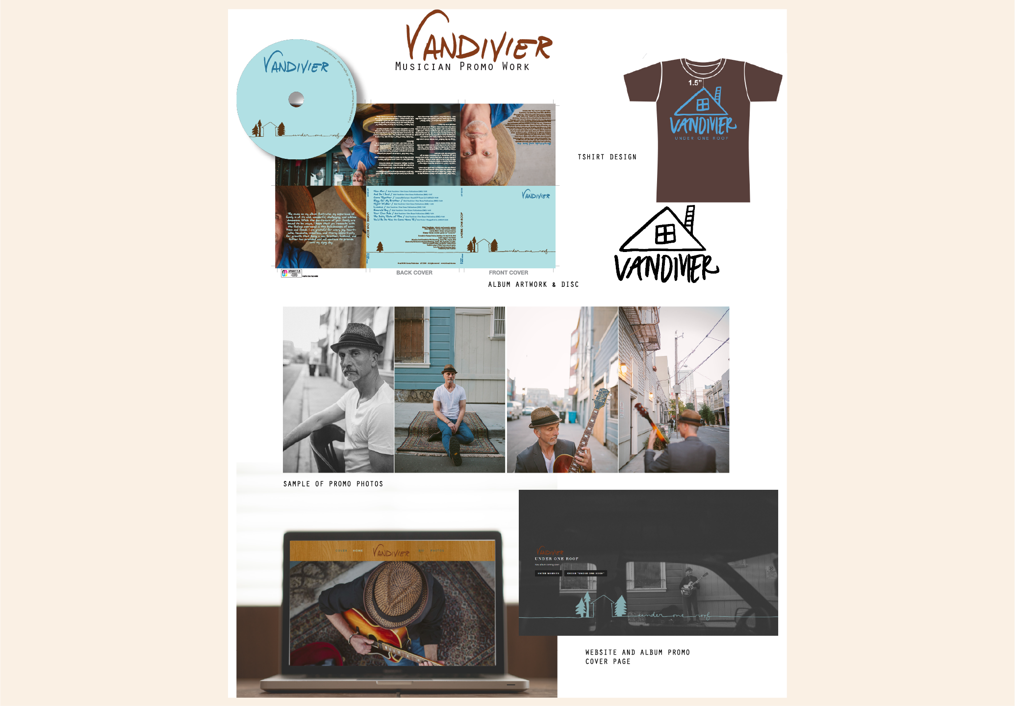 Rick Vandivier - Musician - promo kit