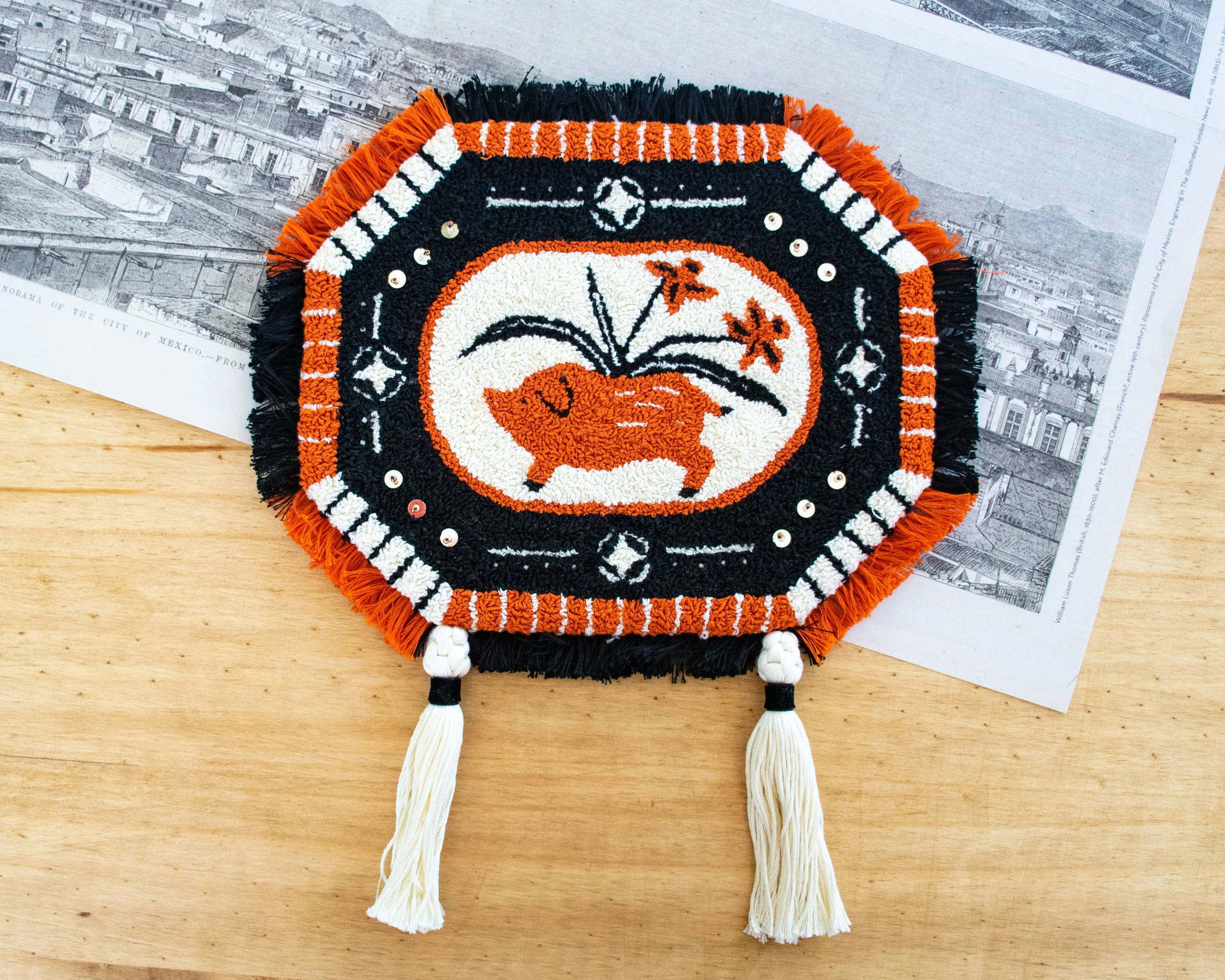 Year of the pig tapestry