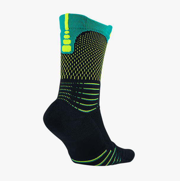 nike elite graphic basketball crew socks