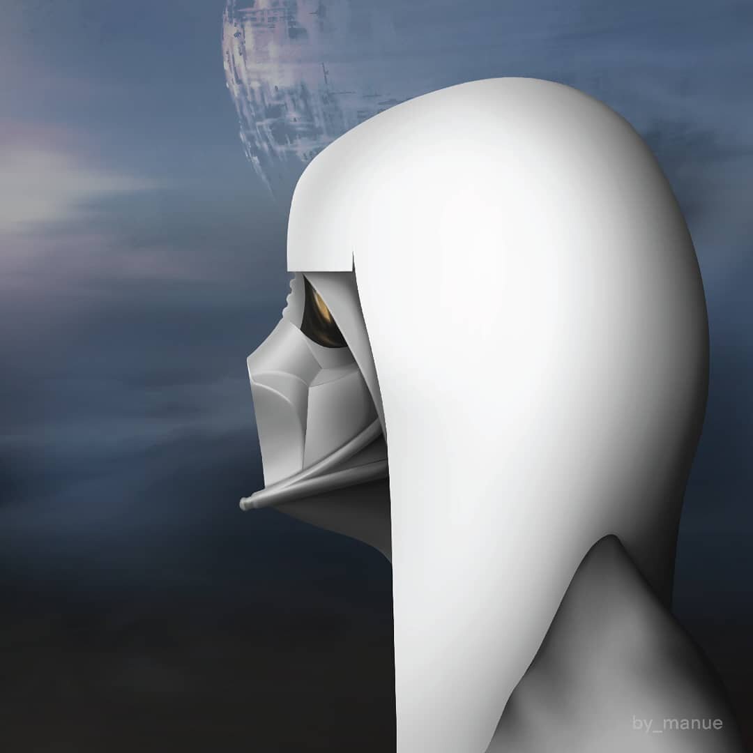 hey there my masked 😷 friends around the 🌎 hope you like my next masked artwork :) enjoy your weekend!
.
.
.
.
.
#sw #fanart #starwars #vader #deathstar #female #bright #future #facemaske #mask #masked #digitalart #procreate #blog #draw #drawing #t