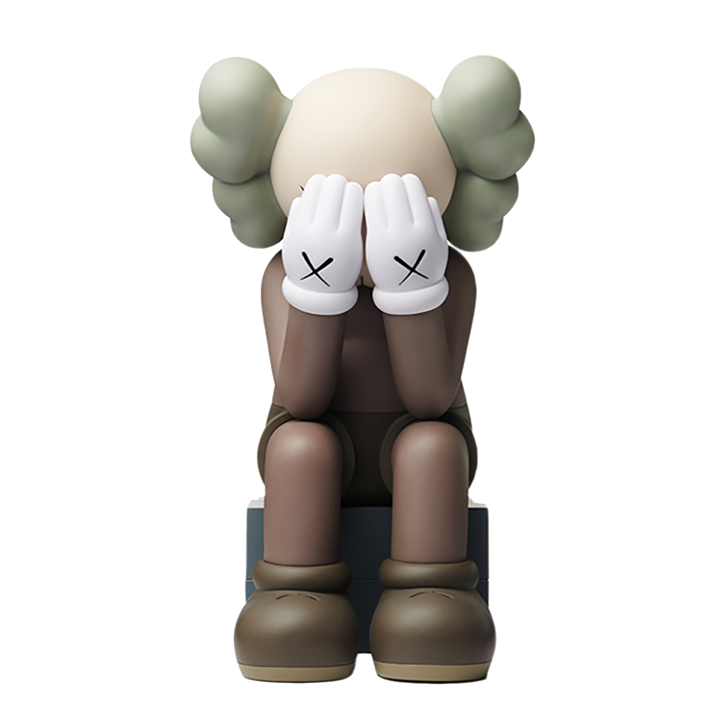 KAWS Separated Vinyl Figure Brown カウズ Designer Toy Kaws 