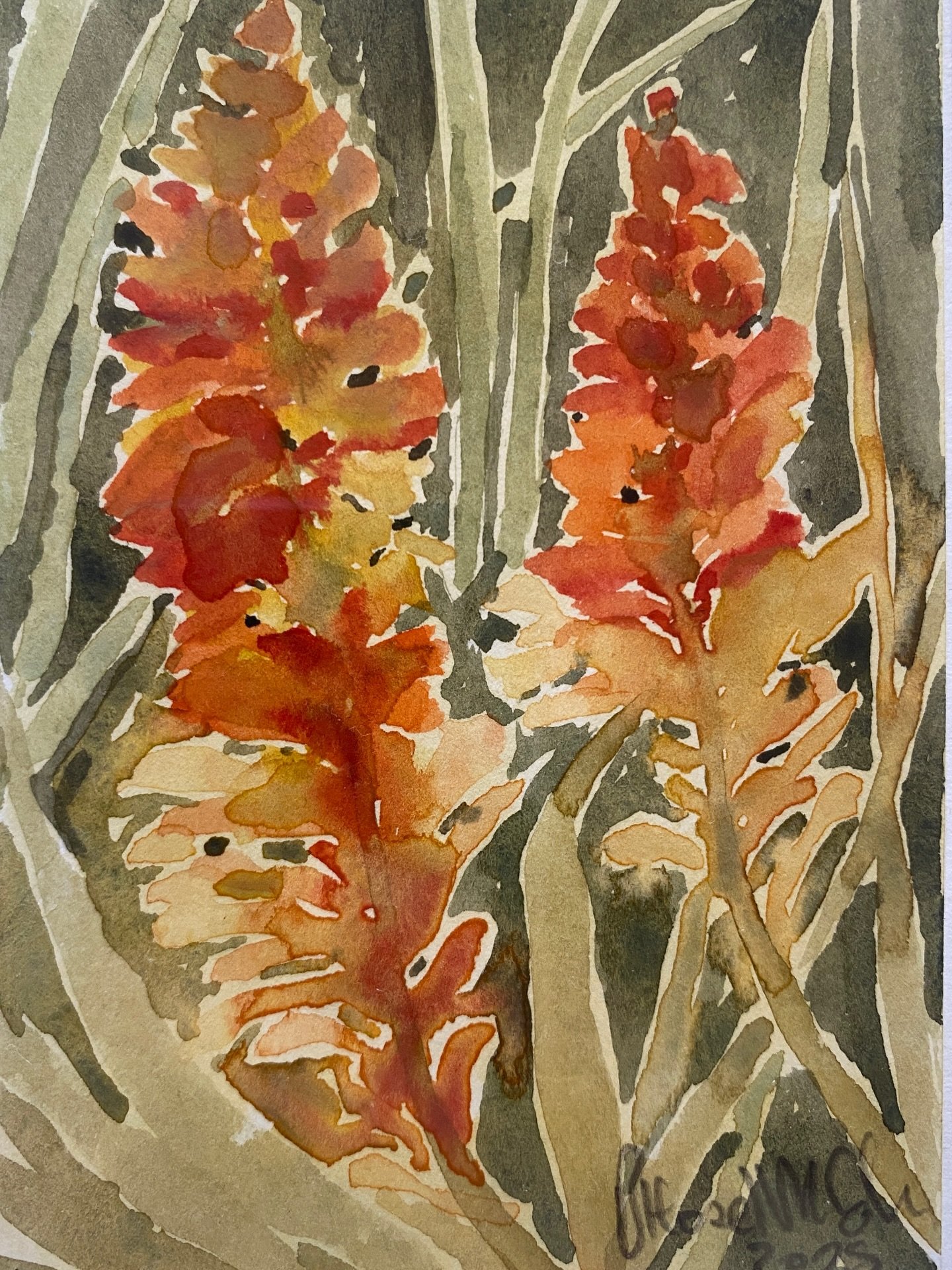 Small watercolours for sale in aid of @british_liver_trust 
.
Head to www.beatricehasellmccosh.com/watercolours to download the PDF