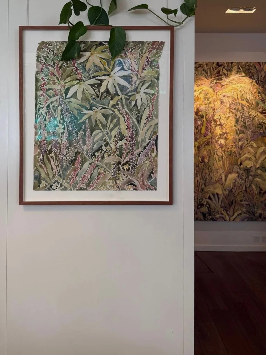 A few works on show currently as part of Anthologia X curated by @the_violet_hour_ alongside @georgiabeaumont__ @bellaeastonart and Kate Braine