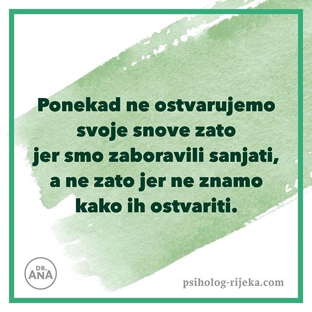 Češće mi ljudi kažu da uopće više ne znaju što žele, a rjeđe da ne znaju kako postići ono što žele. Kada dugo ne razmišljamo o svojim potrebama i željama, kada dugo sebi ne ugađamo i ne slušamo svoj unutarnji glas, prestajemo imati idej