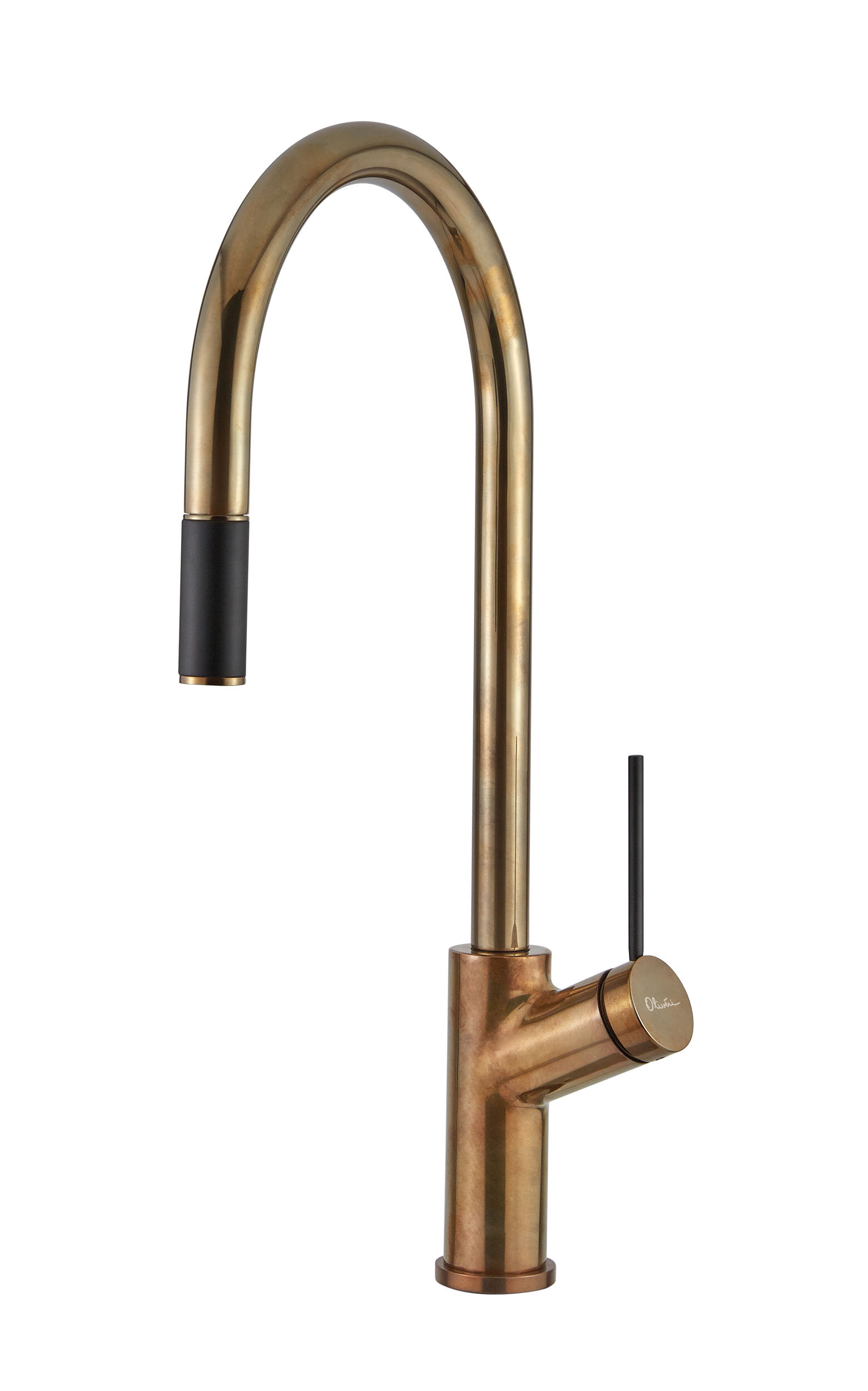 Vilo Sink Mixer Natural Brass