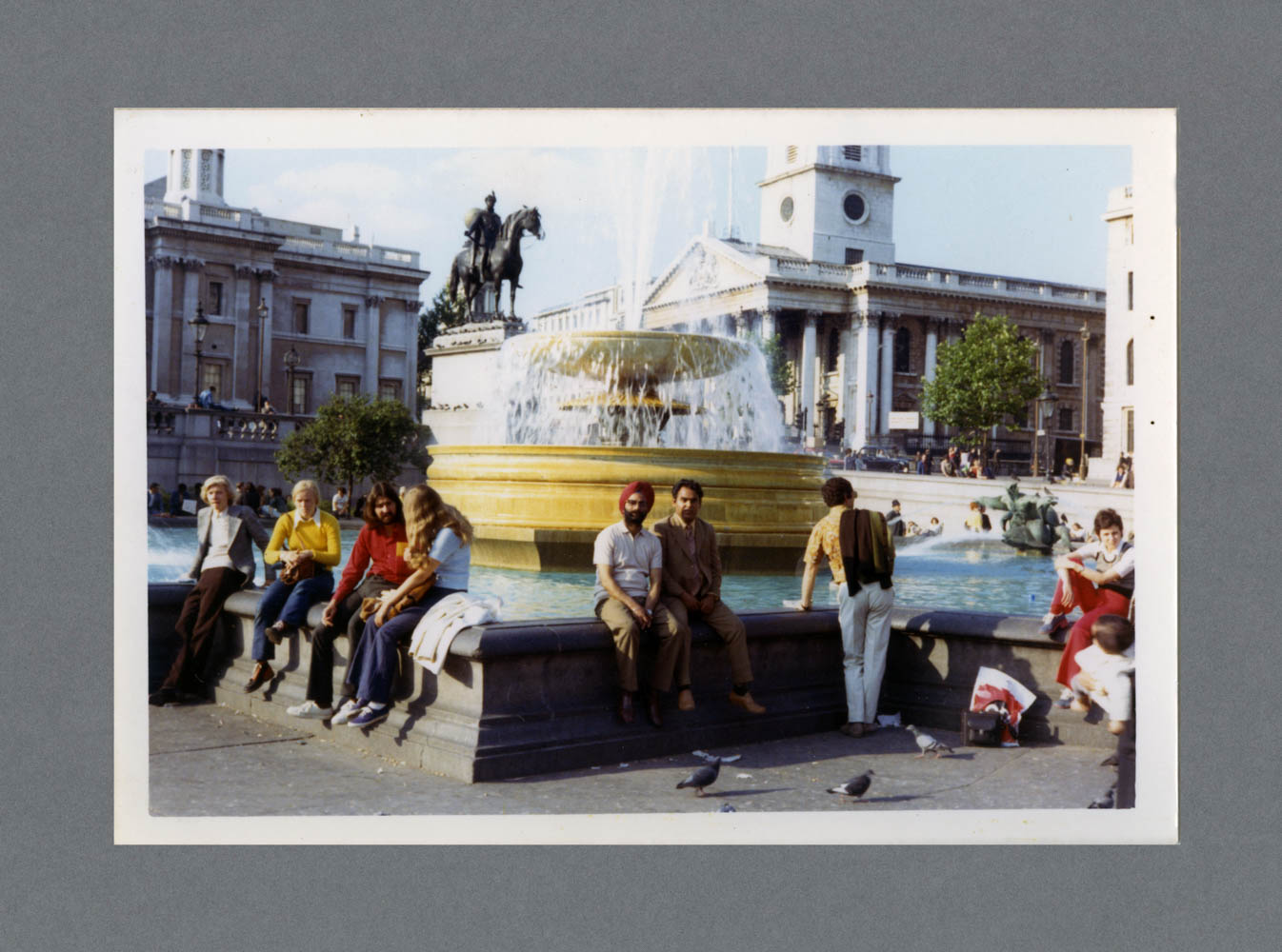 Trafalgar Square, London c.1973